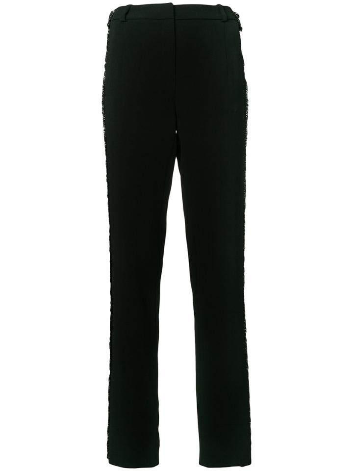 Mugler Straight Trousers - Black