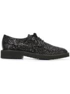 Giuseppe Zanotti Design Glitter Derby Shoes