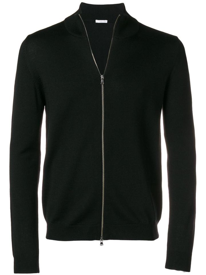 Cenere Gb Zipped Cardigan - Black