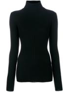 Iro Ribbed Knit Jumper - Black