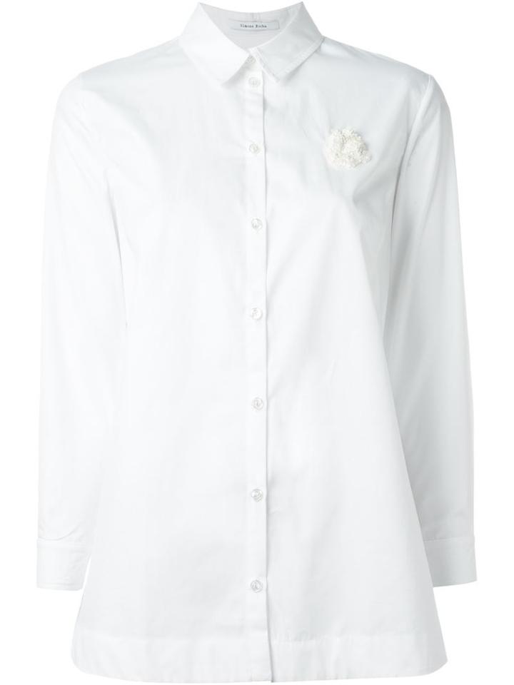 Simone Rocha Flower Detail Shirt