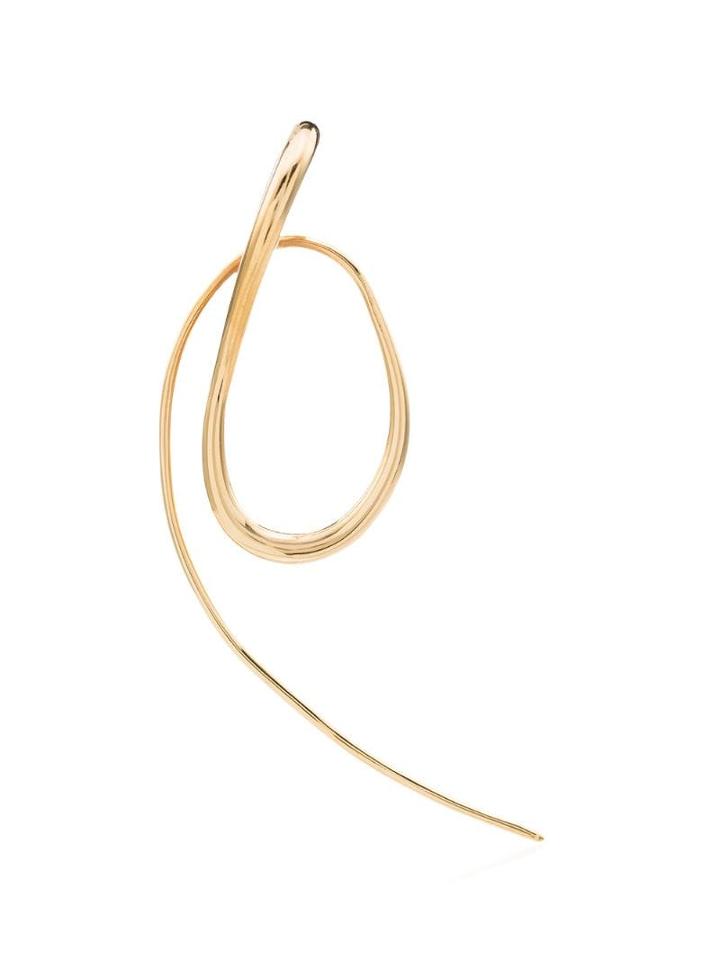 Charlotte Chesnais 18kt Gold Vermeil Needle Earring