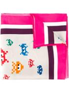 Anya Hindmarch 'space Invader' Scarf, Women's, Silk