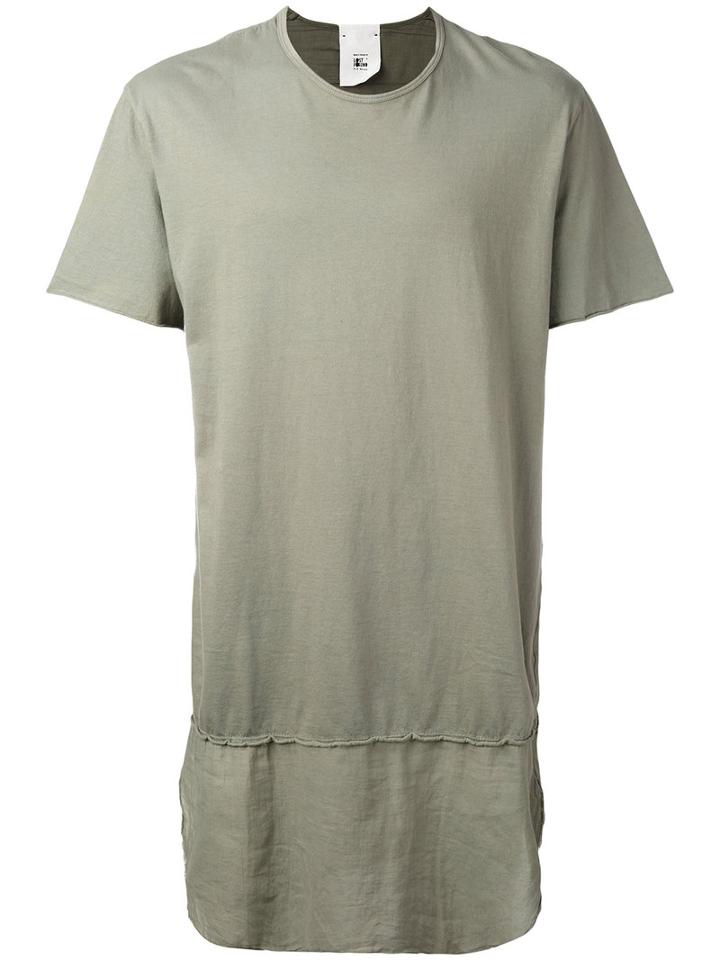 Lost & Found Rooms - Layered Tunic - Men - Cotton - M, Green, Cotton