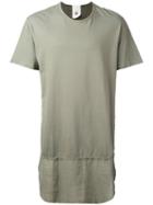 Lost & Found Rooms - Layered Tunic - Men - Cotton - M, Green, Cotton