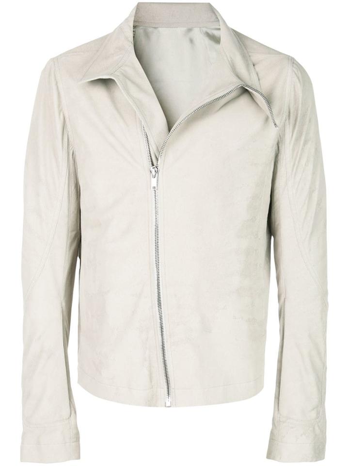 Rick Owens Sisyphus Mollino Biker Jacket - Neutrals
