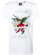 Ed Hardy Eagle Print T-shirt - White
