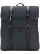 Mismo Double Buckle Backpack - Blue