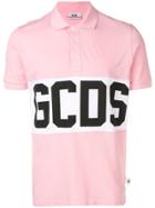 Gcds Logo Polo Shirt - Pink