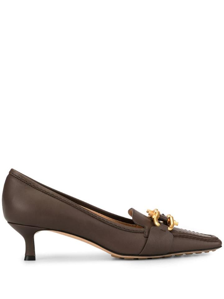 Bottega Veneta Madame Pumps - Brown