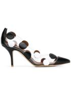 Malone Souliers X Ungaro Cristina Perspex Pumps - Black