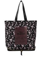 No21 The Milanesa Floral Tote - Black
