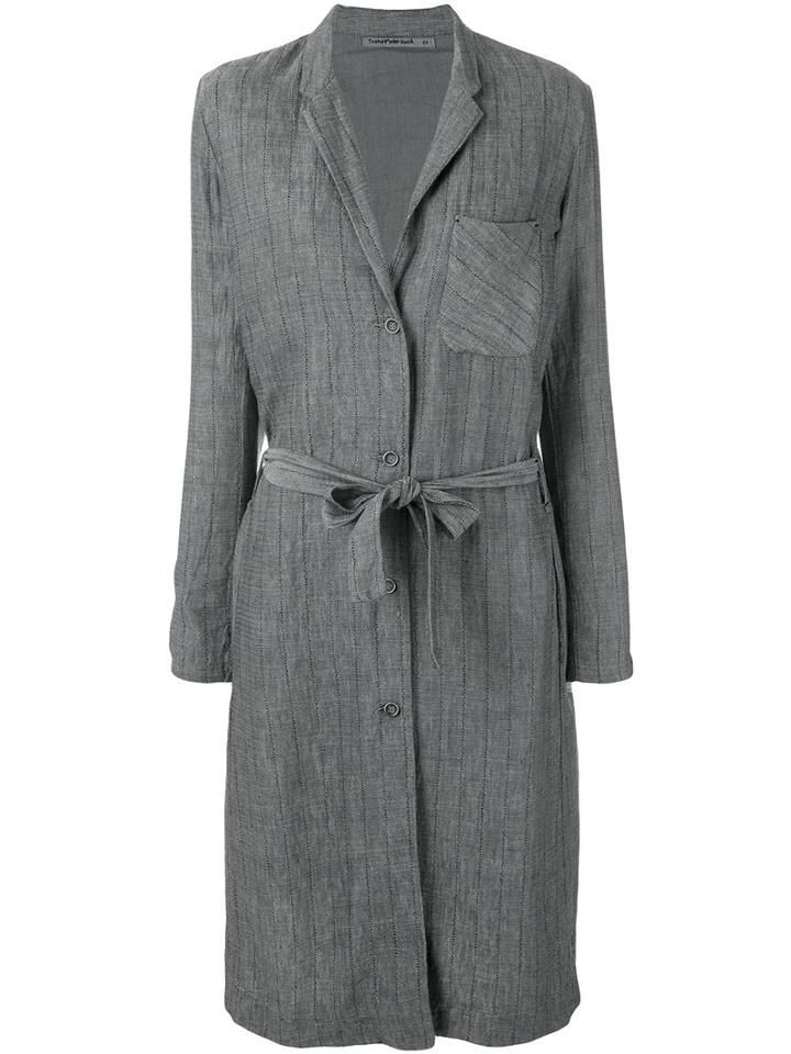 Transit - Single Breasted Coat - Women - Cotton/linen/flax/viscose - 42, Grey, Cotton/linen/flax/viscose