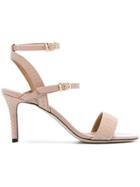 Marc Ellis Studded Sandals - Nude & Neutrals