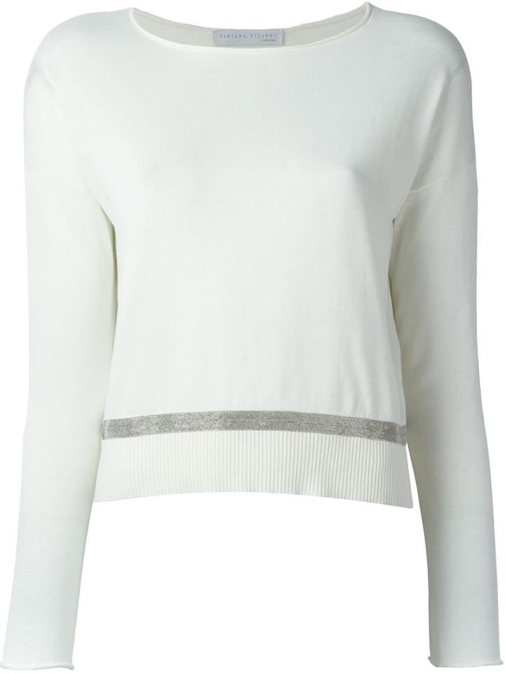 Fabiana Filippi Boat Neck Jumper