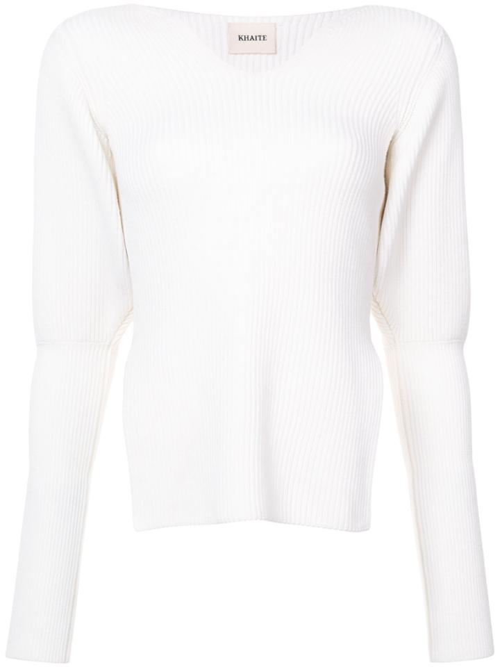 Khaite Selena Jumper - White