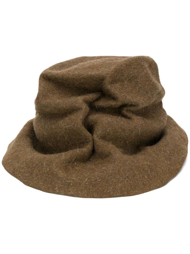 Horisaki Design & Handel Felt Slouch Hat - Brown