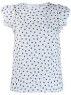 Red Valentino Polka-dot Blouse - White