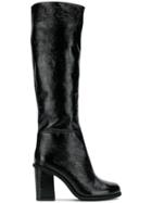 Lanvin Knee High Boots - Black