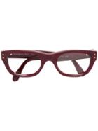 Yves Saint Laurent Vintage Thick Rim Optical Glasses, Brown