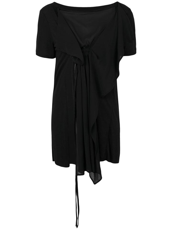Lost & Found Ria Dunn Draped Top - Black