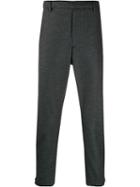 Prada Zipped Cuffs Trousers - Grey