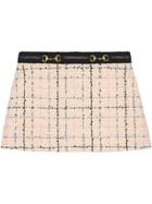 Gucci Tweed Mini Skirt - Neutrals