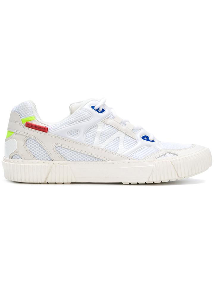 Both Low Top Lace-up Sneakers - White