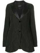 Giorgio Armani Pre-owned Classic Fitted Blazer - Black