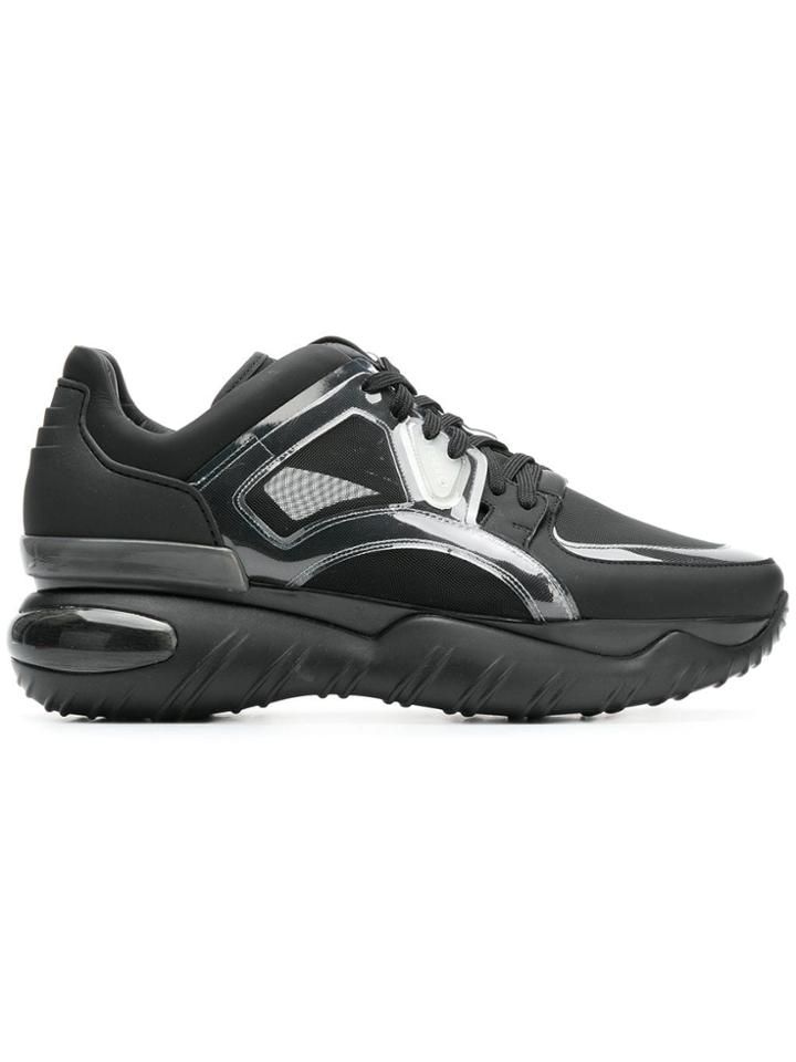 Fendi Low-top Platform Sneakers - Black