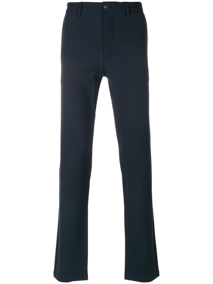Theory Stretch Zaine Trousers - Blue