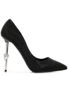 Philipp Plein Decollete Pointed Pumps - Black