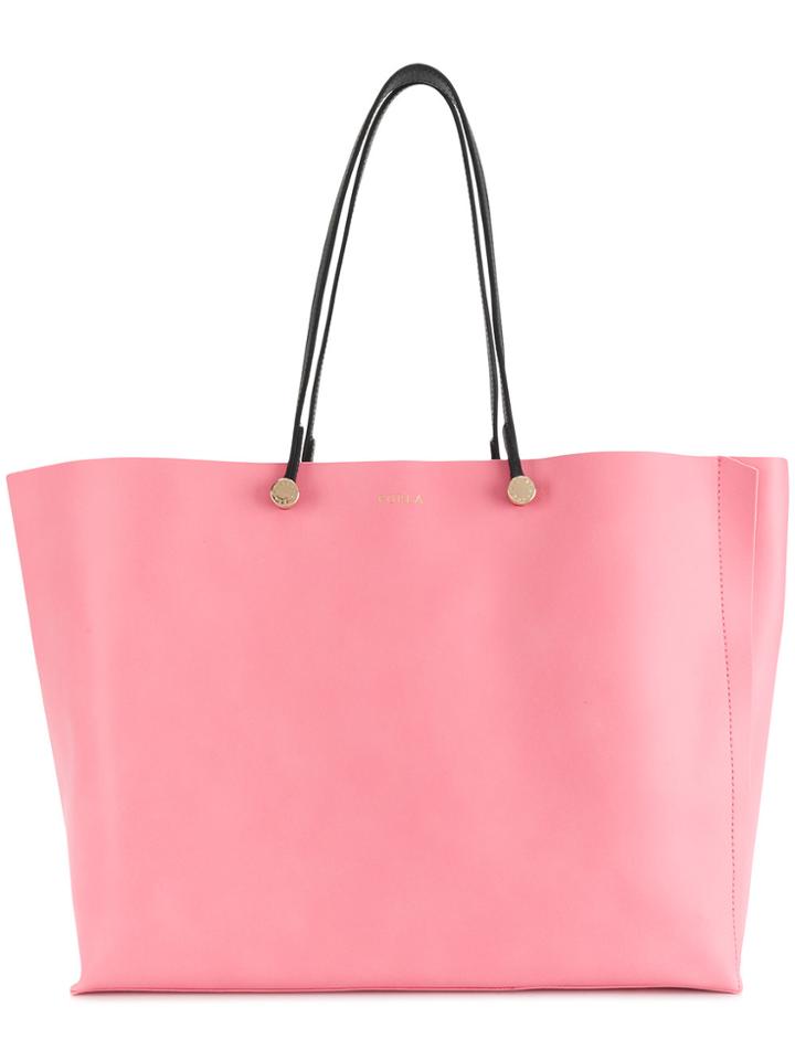 Furla Eden Shopper Tote - Pink & Purple