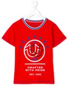True Religion Kids - 'crafted With Pride' T-shirt - Kids - Cotton - 6 Yrs, Red