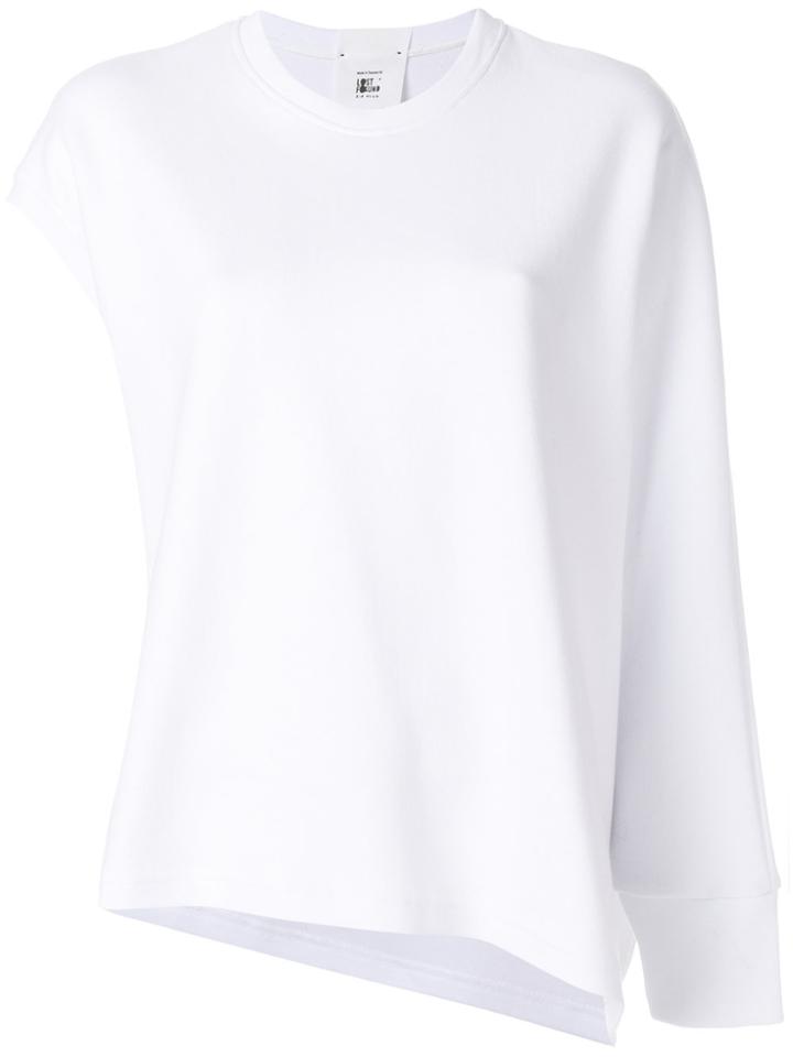 Lost & Found Rooms One Sleeve Sweatshirt - White
