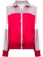 Each X Other Colour Blocked Design Jacket - Red
