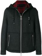 Lanvin Hooded Zipped Jacket - Black