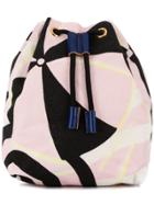 Marni Drawstring Bucket Bag - Pink