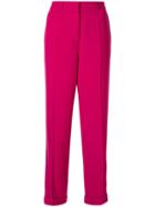 Rochas Turn-up Cuff Trousers - Pink