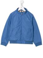 Burberry Kids Packable Lightweight Jacket, Boy's, Size: 10 Yrs, Blue