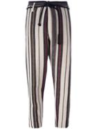 Forte Forte Striped Tapered Trousers