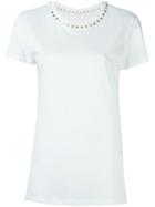 Valentino 'rockstud' T-shirt, Women's, Size: Large, White, Cotton