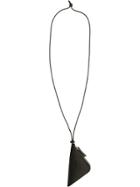 Yohji Yamamoto Zip Around Wallet Necklace - Black