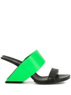 United Nude Abstract Loop Sandals - Green