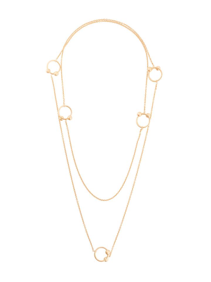 Jw Anderson Pierce Necklace - Metallic