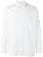 Yohji Yamamoto Plain Shirt, Men's, Size: 3, White, Cotton