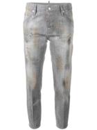 Dsquared2 Cool Girl Swarovski Crystal Jeans - Grey
