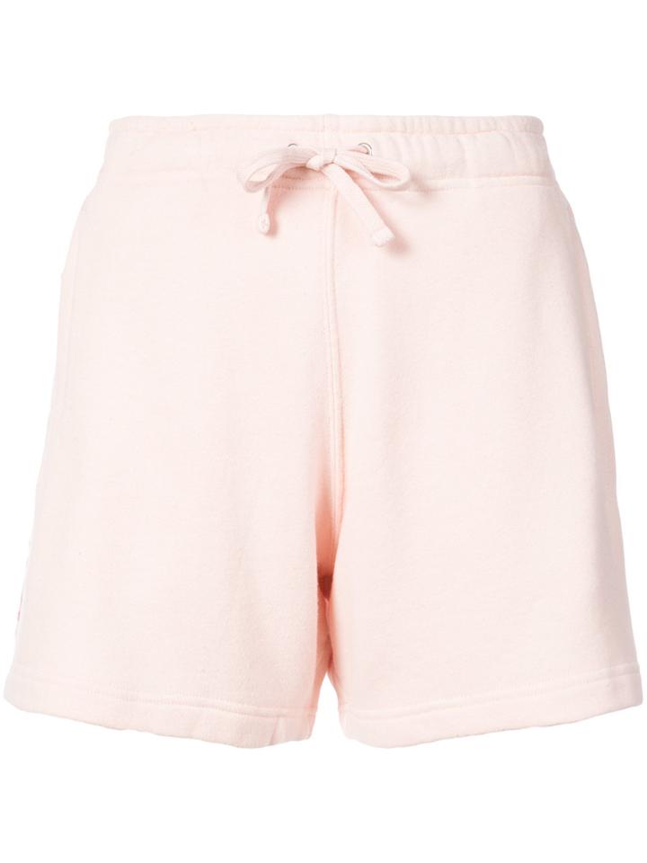 Faith Connexion Kappa Runner Shorts - Pink & Purple