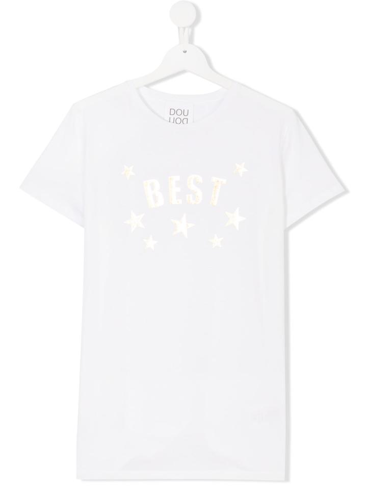 Douuod Kids Best Print T-shirt - White
