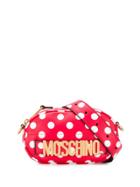 Moschino Polka Dot Belt Bag - Red